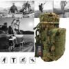 Tactical Molle Water Bottle Holder Pouch Hydration Carrier Bag Tactical EDC Water Bottle Carrier with Detachable Shoulder Strap for Hiking Camping Outdoor Sport Travel - Image 5