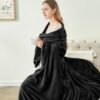 BEDELITE Fleece Blanket Black Throw Blankets for Couch & Bed, Luxury Plush Cozy Fuzzy Blanket 50x60 inches, Super Soft Warm Lightweight Throw Blanket for Travel Camping - Image 4