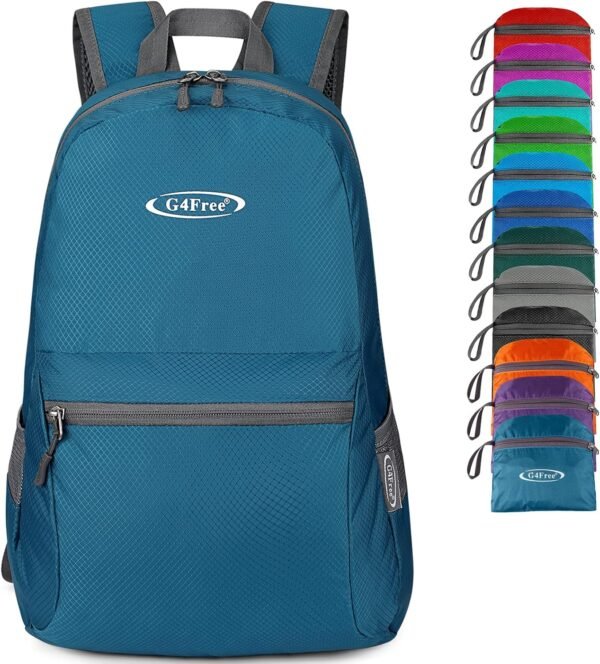 G4Free 20L Lightweight Packable Backpack Travel Hiking Daypack Foldable Backpack for Men Women