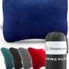 DREAMCARE Camping Pillow, Memory Foam Travel Pillow, Camping Accessories - Small Pillow Camping Essentials Camping Pillows for Sleeping, Backpacking Pillow, Travel Pillows for Sleeping (Medium,Blue)