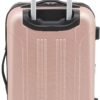 Travelers Club Chicago Hardside Expandable Spinner Luggage, Rose Gold, 3 Piece Set - Image 5
