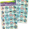 Disney Lilo and Stitch Water Bottle for Kids, Girls, Boys - 3 Pc School Supplies Bundle with Stitch Water Bottle, Create a Face Sticker Book, and More Lilo and Stitch Cups for Kids - Image 4