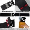 Travel Belt for Luggage, Add a Bag Luggage Straps Suitcase Travel Belt Over Handle for Carry On Bag, Adjustable 2-in-1 Elastic Luggage Belt Bag Bungee Travel Essential Accessories(DK-Purple) - Image 5
