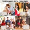 YOOLIFE 2 Cute Travel Makeup Bag Make Up Bag Cosmetic Bag Makeup Brush Bag for Teen Girl Friend Birthday Gifts for Women Her - Image 5