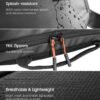 Sling Bag with RFID Blocking for Men & Women, Crossbody Chest Shoulder Bag with Water Bottle Holder for Travel, Cycling, Work, Sport, Hiking-Black - Image 5