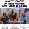 200 Kids Conversation Cards - Help Kids Put Down Tablets and Phones - Get Children to Enjoy Talking and Listening - Great for Car Rides and Family Dinners - A New Way for Kids to Express Themselves - Image 2
