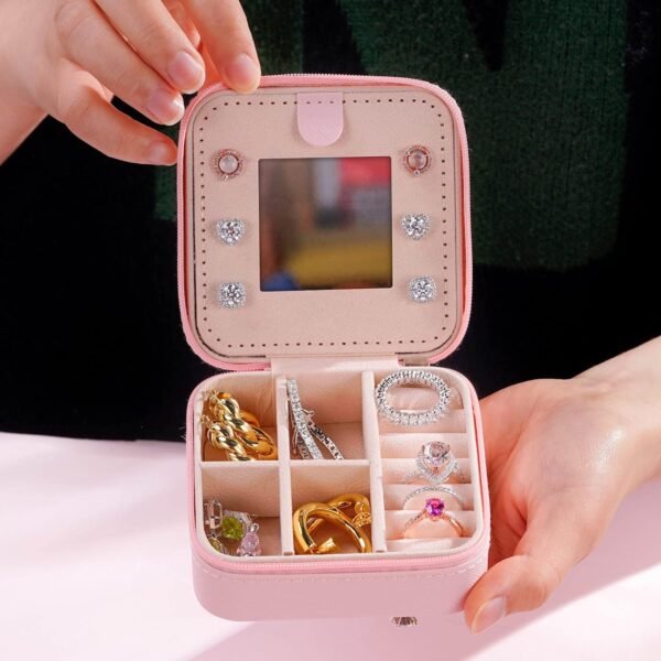Travel Must Have Jewelry Case - Travel Jewelry Case for Women| Mom Gifts for Women| Birthday Gifts for Mom| Travel Gifts for Mom Jewelry Travel Case| Mom Birthday Gifts for Mom from Daughter - Image 5