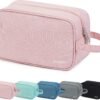 Narwey Travel Toiletry Bag for Women and Men Traveling Dopp Kit Makeup Bag Organizer Shaving Bag for Toiletries Accessories Cosmetics