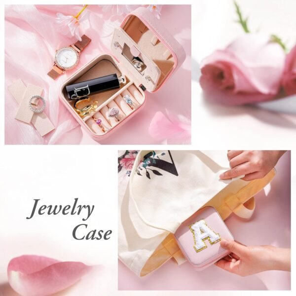 Travel Must Have Jewelry Case - Travel Jewelry Case for Women| Mom Gifts for Women| Birthday Gifts for Mom| Travel Gifts for Mom Jewelry Travel Case| Mom Birthday Gifts for Mom from Daughter - Image 4