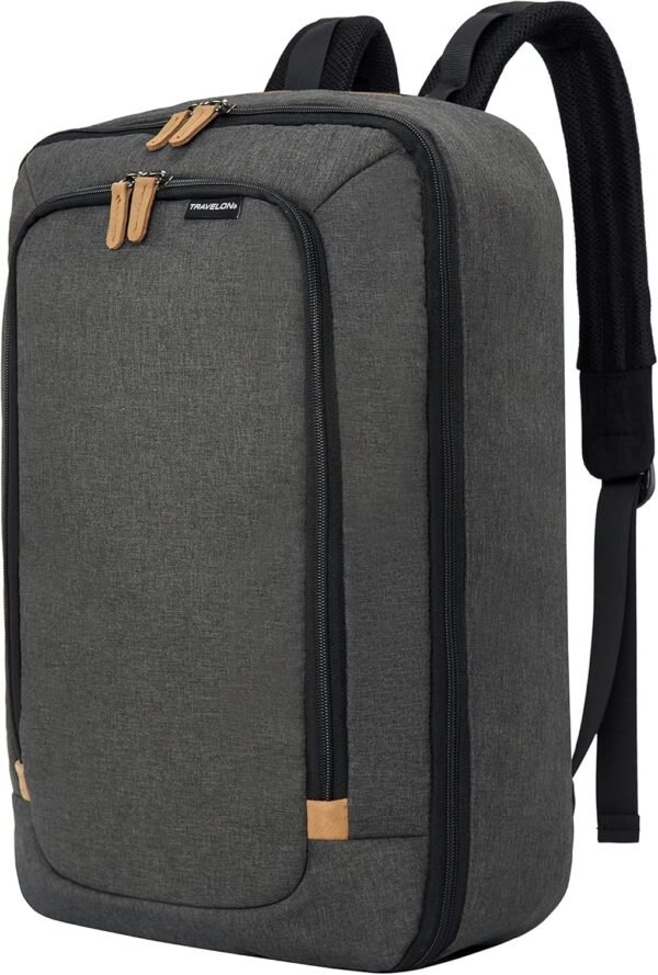 Travelon Transit Carry-On Backpack, Slate, One Size - Image 6