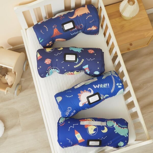 Morais Toddler Nap Mat with Removable Pillow and Blanket,Lightweight,Soft,Perfect for Kids Preschool, Daycare, Travel Sleeping Bag Boys and Girls - Image 8