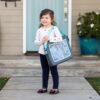 J.L. Childress 3-in-1 Travel Tray & iPad Tablet Holder, Car Seat Lap Tray for Toddlers & Kids, Grey/Teal - Image 8