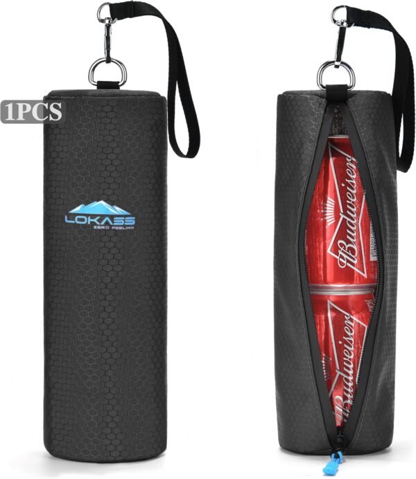 Insulated Golf Cooler Bag, Portable Camping Cooler Case, Unisex Soft Waterproof Beer Sleeve for Drinks/Bottled Water/Umbrella, for Daily Work/Travel/Hiking - Image 8