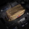 TACTICISM Toiletry Bag for Men - Dry Wet Separate Travel Toiletry Bag, Tactical Molle Dopp Kit for Men with Large Capacity, Water-Resistant Shaving Bag for Adult Women for Travel, Brown - Image 7