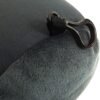 Microbead Bolster Tube Travel Pillow, Compact, Perfect for Plane or Car, Charcoal - Image 5