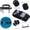 Bylion 2-in-1 Travel Belt for Luggage, Luggage Straps for Add a Bag Adjustable Suitcase Straps with Alloy Buckle Elastic Bungees Belt Hands-Free for Airport, Personalized Travel Accessories (Pink) - Image 3