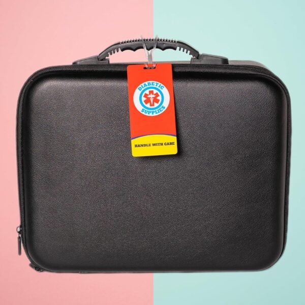 Medical Equipment Luggage Tag, Medical Equipment ID Identification Luggage Tag Medical Alert Bag Tag Travel Supplies (2.1" X 4.5", Diabetic - Red) - Image 4