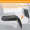 Toddler Airplane Bed for Toddler Airplane Travel Essentials, Airplane Kids Bed, Travel Toddler Bed, Airplane Seat Extender for Kids, Portable Toddler Bed for Travel Essentials for Flying - Image 3