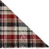 American Trends Scarfs for Women Winter Triangle Scarf Classic Plaid Warm Scarf Soft Scarves Knitted Wrap Shawl - Image 4