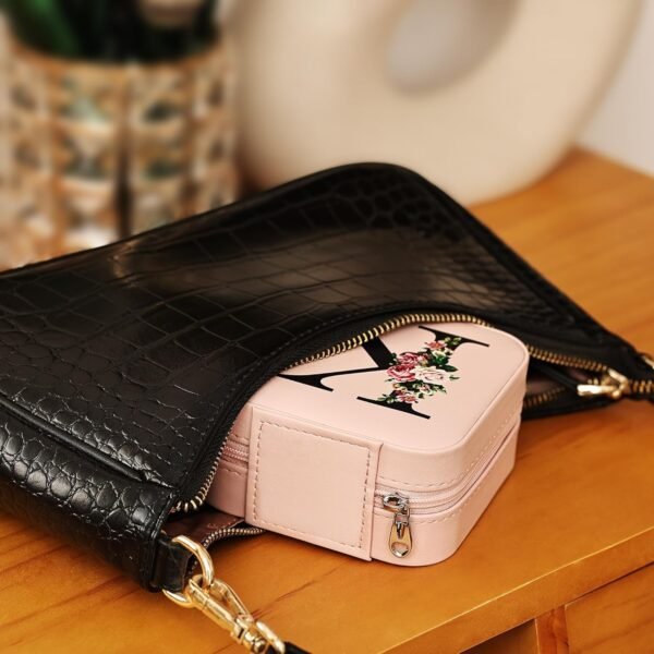 Travel Gifts for Women, Travel Accessories For women, Women Travel Essentials, Mini Travel Jewelry Case, Gifts for People Who Travel a Lot Traveling Women Travelers, Travel Size Items, D - Image 5