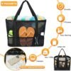 AURUZA Mesh Beach Bag Waterproof Sandproof Tote Bags Swimming Pool Bag Cruise Beach Essentials for Vacation Must Haves - Image 2