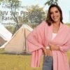 PIQIDIG Women's UPF 50+ Scarf Shawl Wayfarer Wrap Shawl Sun Protection Cover Up for Travel Beach Swimming Outdoor One Size - Image 5