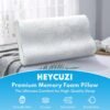 Cervical Neck Pillow for Pain Relief - 4-Layer Adjustable Contour Memory Foam Cooling Pillow for Sleeping, Cooling Ergonomic Pillow for Side Back Stomach Sleepers, Sandwich Pillow Queen Size - Image 6