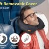TREKOLOGY Inflatable Neck Pillow for Traveling, Inflatable Travel Pillow for Airplanes, Neck Air Pillow, Blow Up Travel Pillows for Airplane Pillow Travel Neck Support - Image 3