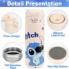 14oz Kids Insulated Water Bottle with 50pcs Anime Stickers, Stainless Steel Thermos Water Bottle for School Boys Girls - Image 2