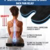 Everlasting Comfort Doctor Recommended Memory Foam Seat Cushions for Office Chairs - HSA FSA Eligible Tailbone Pain Relief Cushion, Sciatica & Back Support, Office Chair Cushion & Car Seat Cushion - Image 3