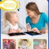 bravokids 2 Pack LCD Writing Tablet with Stylus, 8.5 inch Colorful Doodle Board Drawing Pad for Kids, Travel Games Activity Learning Toys, Birthday Gift for Age 3 4 5 6 7 8 Year Old Boys Girls - Image 6
