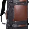 WITZMAN Travel Backpack for Men Women Carry on Luggage Backpack Canvas Rucksack Duffel bag with Shoe Compartment