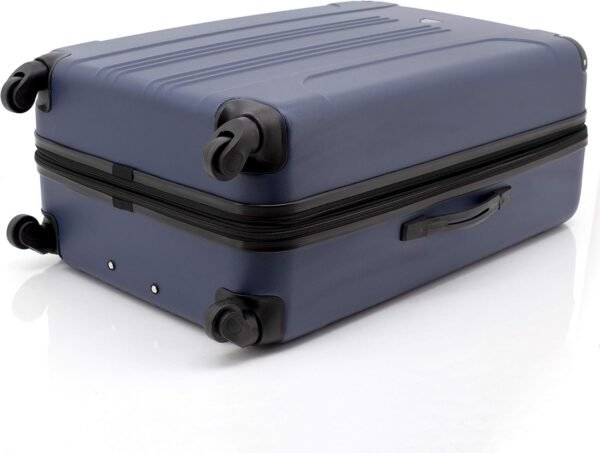 Travelers Club Chicago Hardside Expandable Spinner Luggage, Navy Blue, 3 Piece Set - Image 10