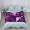 Pink Flamingo with Plam Leaves and Tropical Flowers Throw Blankets All Season Ultra Soft Warm Fleece Blanket for Home Bed Sofa Couch Chair Outdoor Travel Camping 40x30 Inch - Image 6