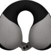 COOLBEBE Kids Travel Neck Pillow for Airplane, Toddler Neck Pillow for Traving, Comfortably Double Support for Head, Neck, and Chin, Travel Gifts for Children(1, Black)