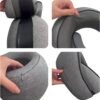 Travel Neck Pillow for Airplane Travelling, 360° Plane Travel Essentials Memory Foam Adjustable U Shaped Sleep Support Neck Pillow for Adults & Kids - Image 7