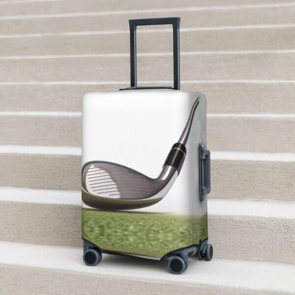 Kururi Golf Club Print Suitcase Cover Personalized Travel Luggage Cover Trolley Case Cover Travel Luggage Protector Cover Suitable For Travel Business Trip X-Large - Image 8