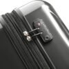 DELSEY Paris Helium Aero Hardside Expandable Luggage with Spinner Wheels, Brushed Charcoal, Checked-Medium 25 Inch - Image 7