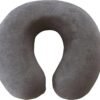 Memory Foam Neck Pillow - Adjustable Thickness for Best Comfort, Grey - Image 4
