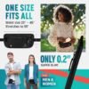 Money belt for travel - RFID slim passport holder men/women travel wallet hidden pouch under clothes to protect your information and money travel fanny pack for men/women bag travel essentials - Image 2