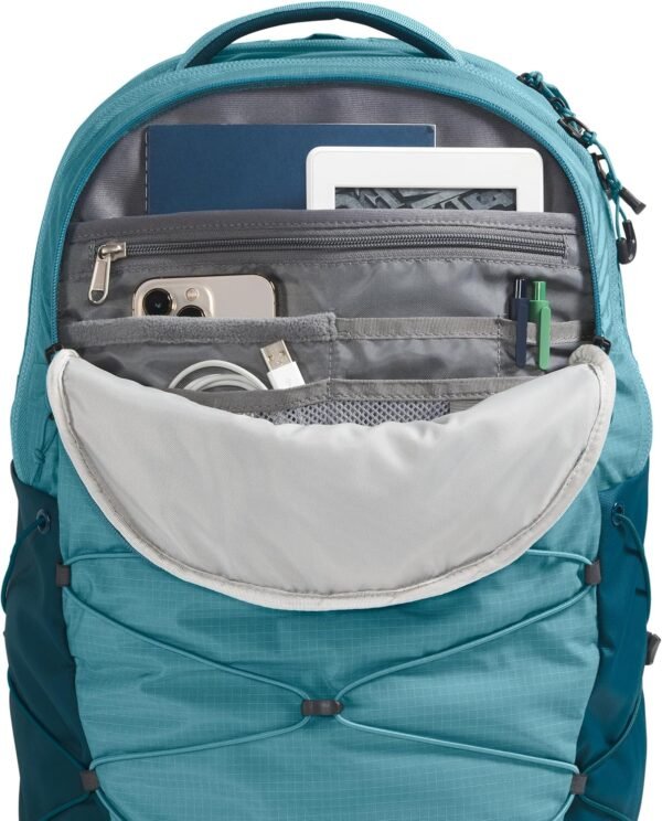 THE NORTH FACE Women's Borealis Commuter Laptop Backpack, Algae Blue/Midnight Petrol, One Size - Image 4