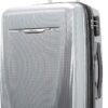 Samsonite Winfield 3 DLX Hardside Luggage with Spinners, Carry-On 20-Inch, Silver