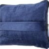 Lewis N. Clark Ultimate Comfort Set + Portable Travel Kit for Airplane, Includes Inflatable Pillow + Zippered Carrying Case, Cozy Fleece Blanket, Eye Mask for Sleeping & Foam Ear Plugs, Navy - Image 2