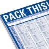 Knock Knock Pack This! Pad Packing List Notepad, 6 x 9-inches - Image 3