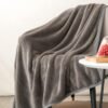 Mellowdy Shawl Blanket Pillow 2-in-1 with Sleeves for Office, Work, Home (Dark Grey, 40x60) - Wearable Adult Snuggie Coat Poncho, Airplane Travel Set, Fleece Shoulder Wrap for Men and Women - Image 6