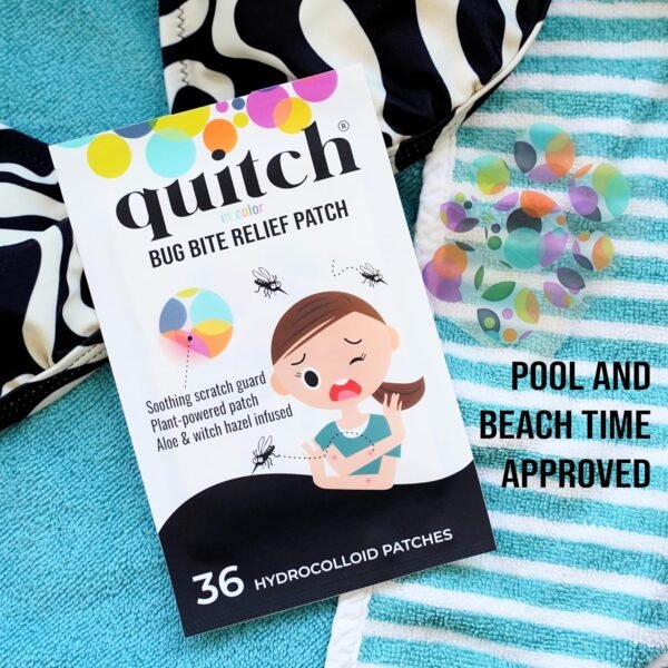 Mosquito Bite Itch Relief Patch, After Bite Insect Bite Treatment, Anti Itch Cream Alternative, Insect Bite Relief, Cruise, Travel and Camping Essential for Kids - Image 3