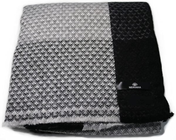 Shawl Wraps Large Stole 8 ply Exclusive Premium Quality Wool Handmade in Nepal Pashmina Scarfs for Women And Men