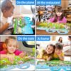 Sticker Books for Toddlers 2-4 Years, Reusable Sticker Book for Kids, Travel Toys for Toddlers 1-3, Toddler Airplane Travel Essentials for Kids, Vehicle Stickers for Kids - Image 5