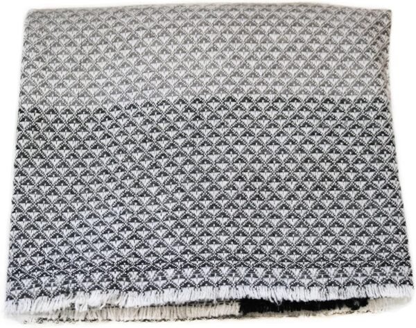 Shawl Wraps Large Stole 8 ply Exclusive Premium Quality Wool Handmade in Nepal Pashmina Scarfs for Women And Men - Image 2