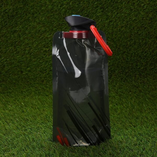 HYDRATE Expandable Plastic Water Bottles - Reusable Water Bottle with Carabiner Clip - Foldable Water Container - Ideal for Outdoor Travel, Sports, Hiking or Camping Adventure - Image 7